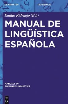 Manual de lingüística española