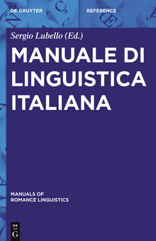 Manuale di linguistica italiana