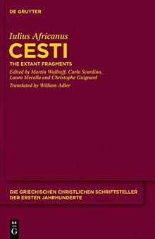 Cesti: The Extant Fragments