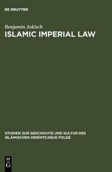 Islamic Imperial Law: Harun-Al-Rashid's Codification Project