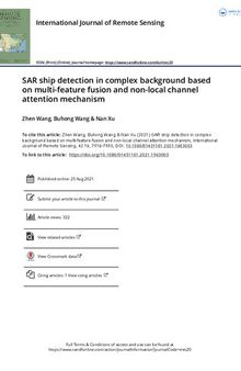 SAR ship detection in complex background based on multi-feature fusion and non-local channel attention mechanism