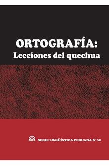 Ortografía: Lecciones del quechua