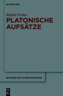 Platonische Aufsätze