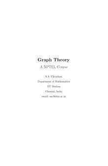 Graph Theory: A NPTEL Course