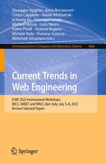 Current Trends in Web Engineering: ICWE 2022 International Workshops, BECS, SWEET and WALS, Bari, Italy, July 5–8, 2022 Revised Selected Papers