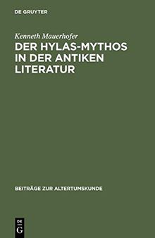 Der Hylas-Mythos in der antiken Literatur