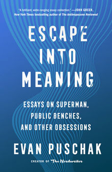 Escape into Meaning : Essays on Superman, Public Benches, and Other Obsessions