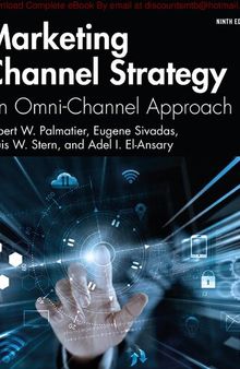 Marketing Channel Strategy  An Omni-Channel Approach