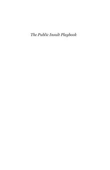 The Public Insult Playbook: How Abusers in Power Undermine Civil Rights Reform