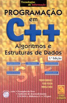 Programação Em C++ Algoritmos E Estruturas De Dados. Tecnologias De Informação