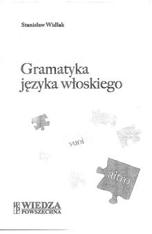 Gramatyka języka włoskiego