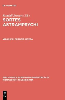 Sortes Astrampsychi, vol. II: Ecdosis altera