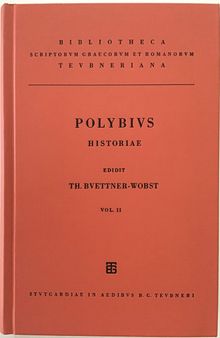 Polybii historiae: Vol. II. Libri IV - VIII