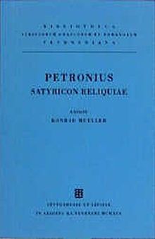 Petronii Satyricon Reliquiae