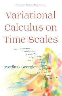 Variational Calculus on Time Scales