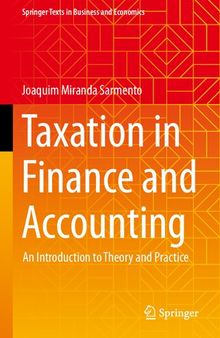 Taxation in Finance and Accounting: An Introduction to Theory and Practice