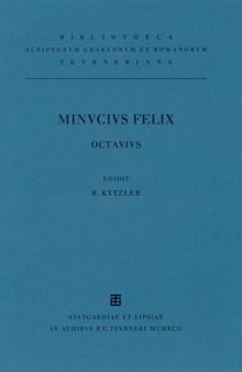 Minuci Felicis Octavius
