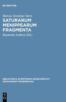 Varro, M. Terentius: Saturarum Menippearum fragmenta