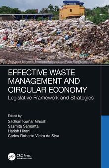 Effective Waste Management and Circular Economy: Legislative Framework and Strategies