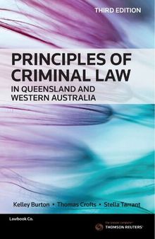 Principles of Criminal Law in Queensland and Western Australia