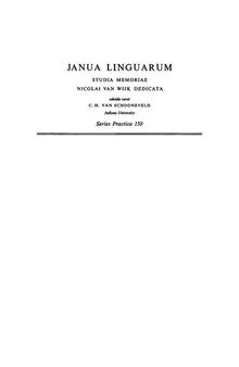 Die wichtigsten konsonantischen Erscheinungen des Vorgriechischen: Mit einem Appendix über den Vokalismus