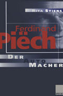 Ferdinand Piëch: Der Auto-Macher
