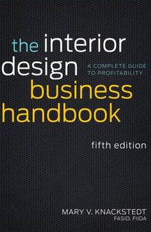 The Interior Design Business Handbook: A Complete Guide to Profitability