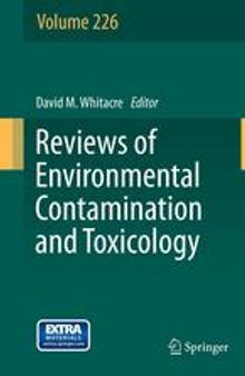 Reviews of Environmental Contamination and Toxicology Volume 226
