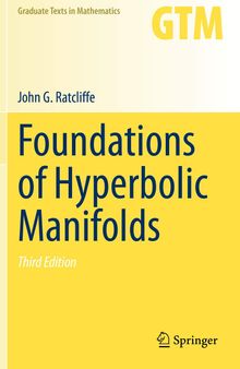 Foundations of Hyperbolic Manifolds, Third Edition (3rd Ed) (Instructor Solution Manual, Solutions)