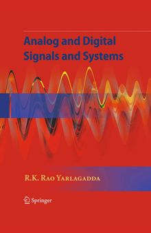 Analog and Digital Signals and Systems  (Instructor Solution Manual, Solutions)