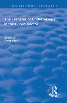 The Transfer of Undertakings in the Public Sector