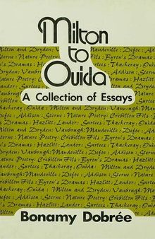 Milton to Ouida: A Collection of Essays