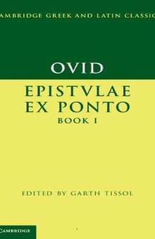 Ovid: Epistulae ex Ponto, Book I