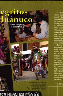 Los negritos de Huánuco: danza religiosa y ancestral. Antología
