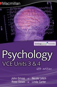Psychology VCE Units 3 & 4