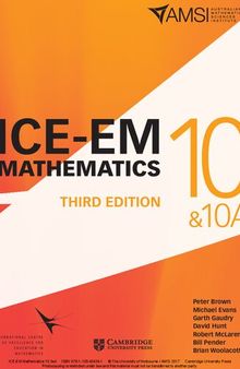 ICE-EM Mathematics, 10 & 10A
