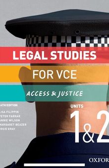 Legal Studies for VCE, Access & Justice: Units 1 & 2
