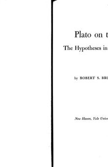 Plato on the One. The Hypotheses in the Parmenides