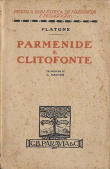 Parmenide. Clitofonte