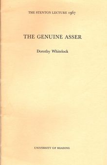 The genuine Asser