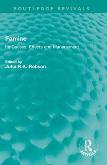 Famine: Its Causes, Effects and Management
