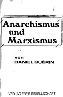 Anarchismus und Marxismus