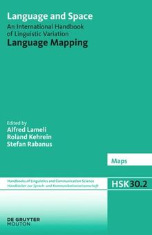 Language and Space. Volume 2 Language Mapping: Part I. Part II: Maps