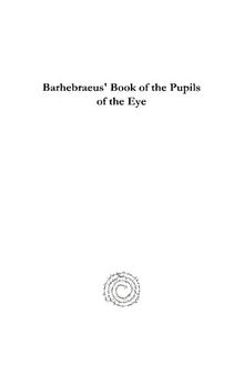 Barhebraeus' Book of the Pupils of the Eye
