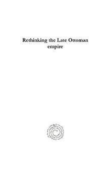 Rethinking the Late Ottoman Empire: A Comparative Social and Political History of Albania and Yemen, 1878-1918