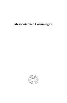 Mesopotamian Cosmologies