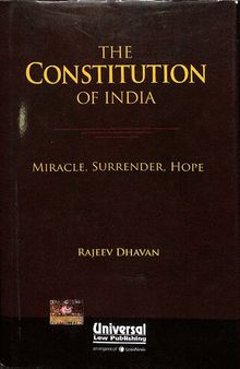 The Constitution of India: Miracle, Surrender, Hope