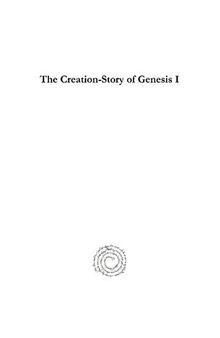 The Creation-Story of Genesis I
