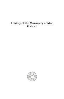 History of the Monastery of Mor Gabriel
