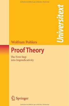 Proof Theory: The First Step into Impredicativity